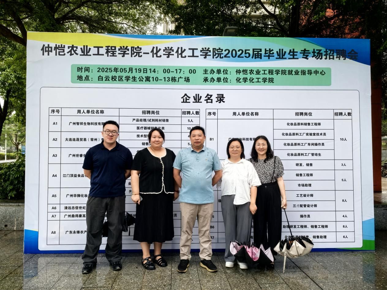 化学Beat365官方网站举办2025届毕业生专场招聘会